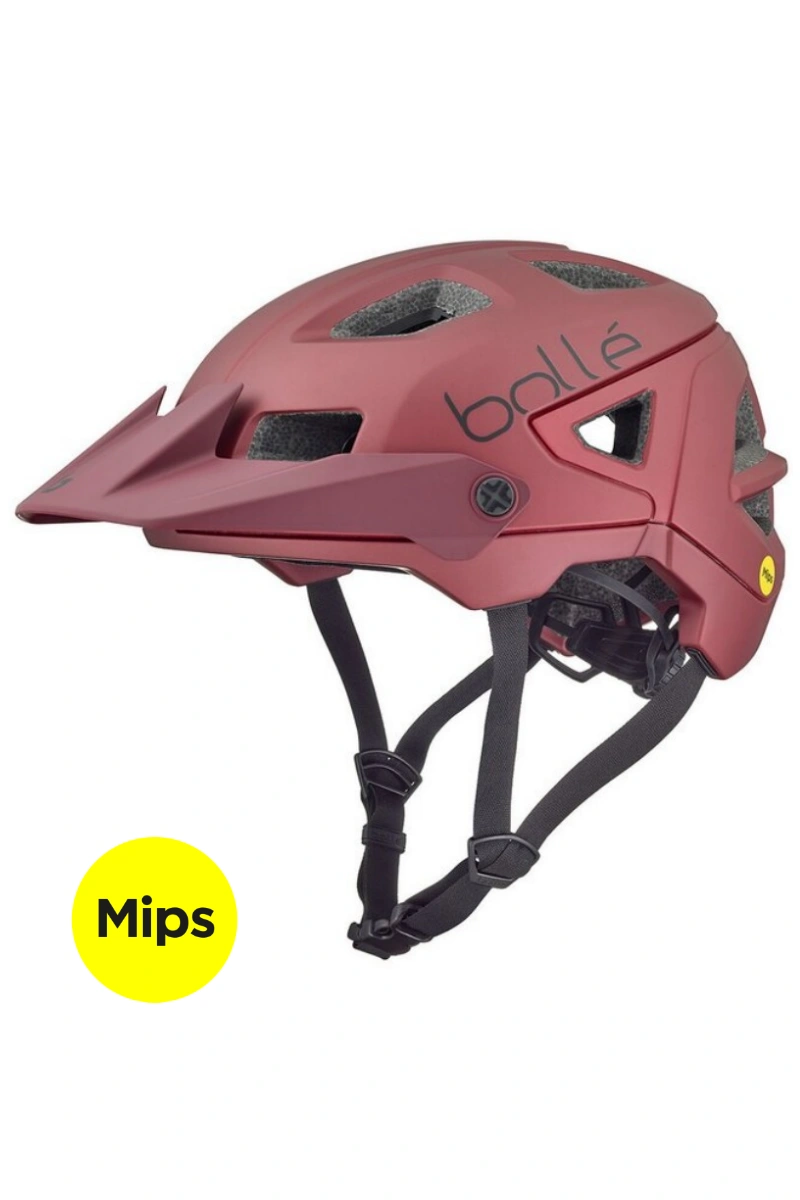BOLLE TRACKDOWN MIPS garnet matte