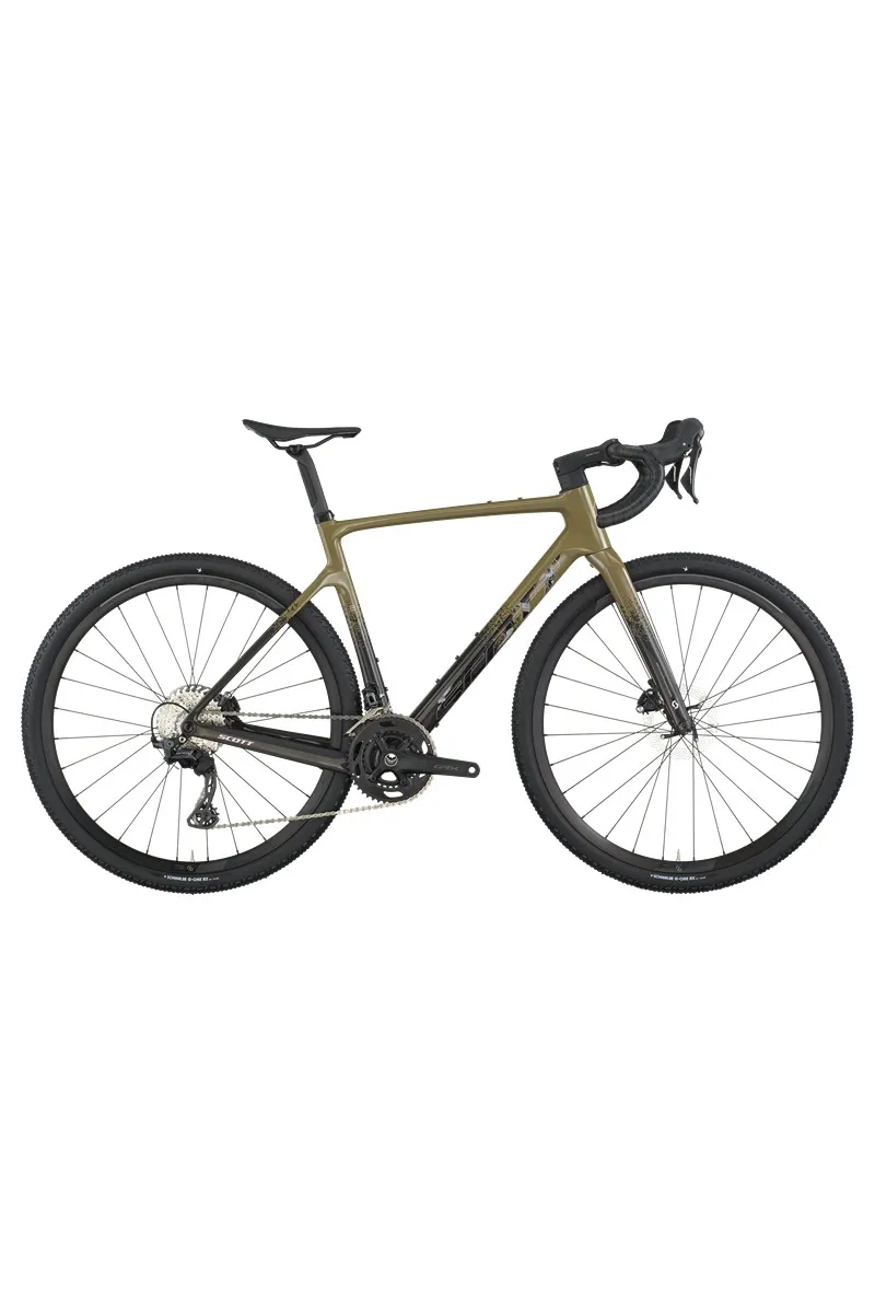 SCOTT ADDICT GRAVEL 40 2026 kaki green/carbon black