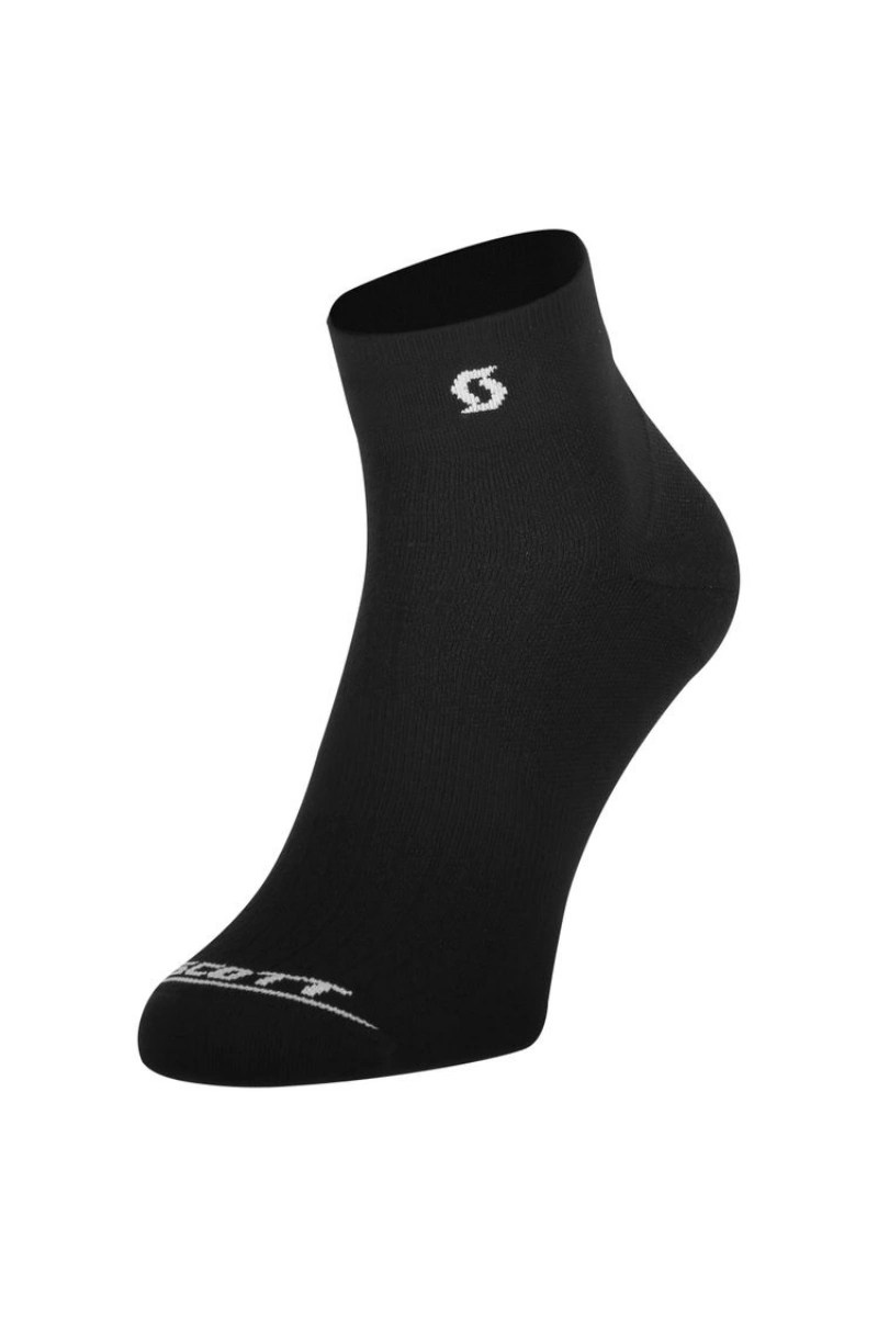 275239-črna SCOTT NOGAVICE PERFORMANCE QUARTER black/white - slika 1