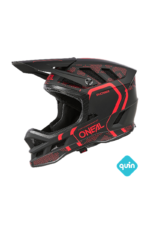 ONEAL ČELADA BLADE POLYACRYLITE  black/red QUIN READY