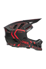 ONEAL ČELADA BLADE POLYACRYLITE  black/red QUIN READY - slika 3