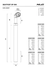 OPORA SEDEŽA VZMETENA XLC SP-S08 31.8mm 86-100kg - slika 2