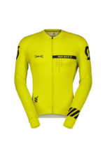 SCOTT DRES RC PRO DOLGI ROKAVI sulphur yellow/black