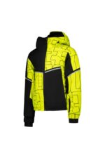 DIELSPORT OTROŠKA SMUČARSKA BUNDA KASS H black lime