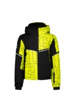 DIELSPORT OTROŠKA SMUČARSKA BUNDA KASS H black lime - slika 2