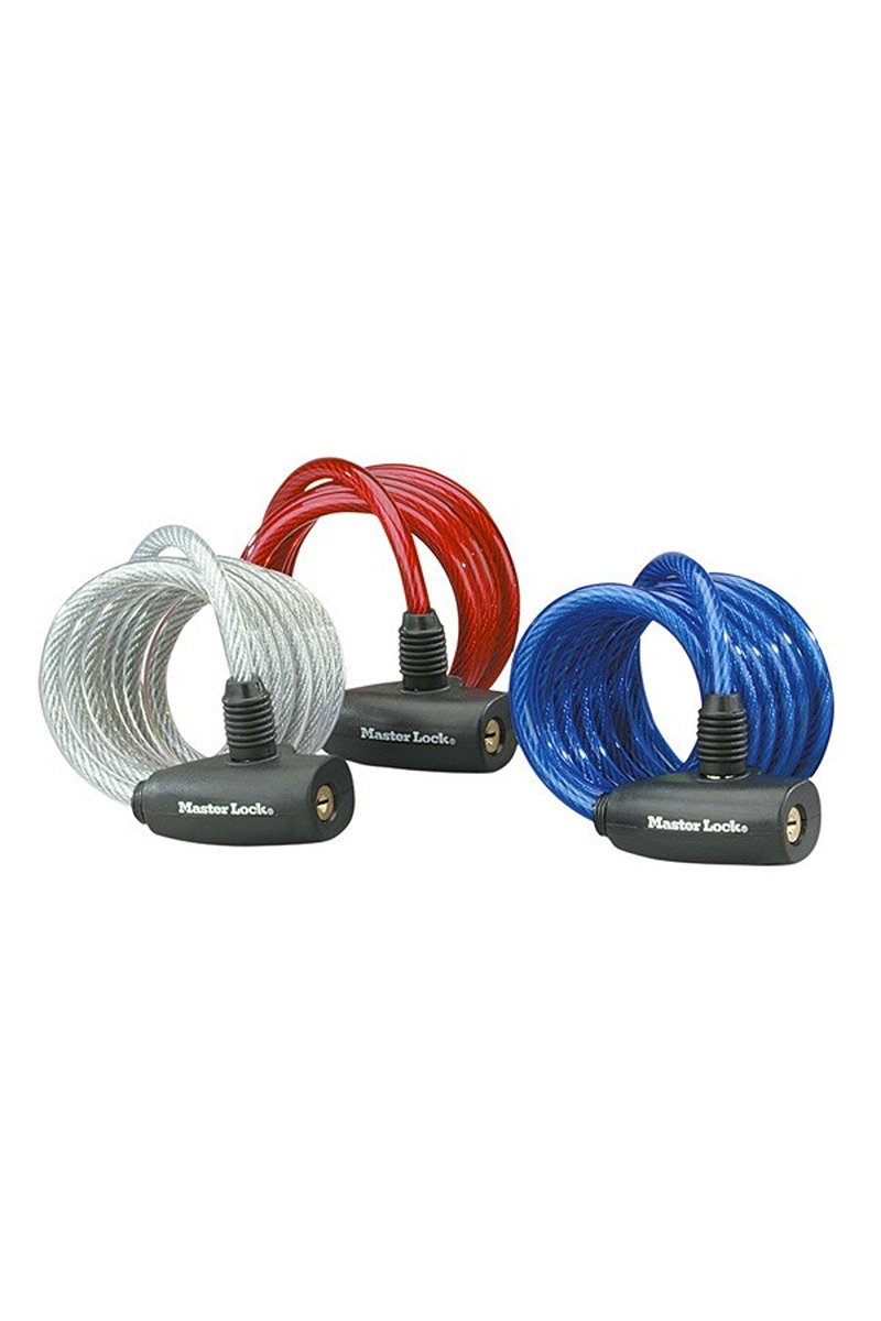 8127 set družinski KLJUČAVNICA MASTER LOCK 8127 SPIRALA 1.8m x 8mm SET 3 KOS - slika 1