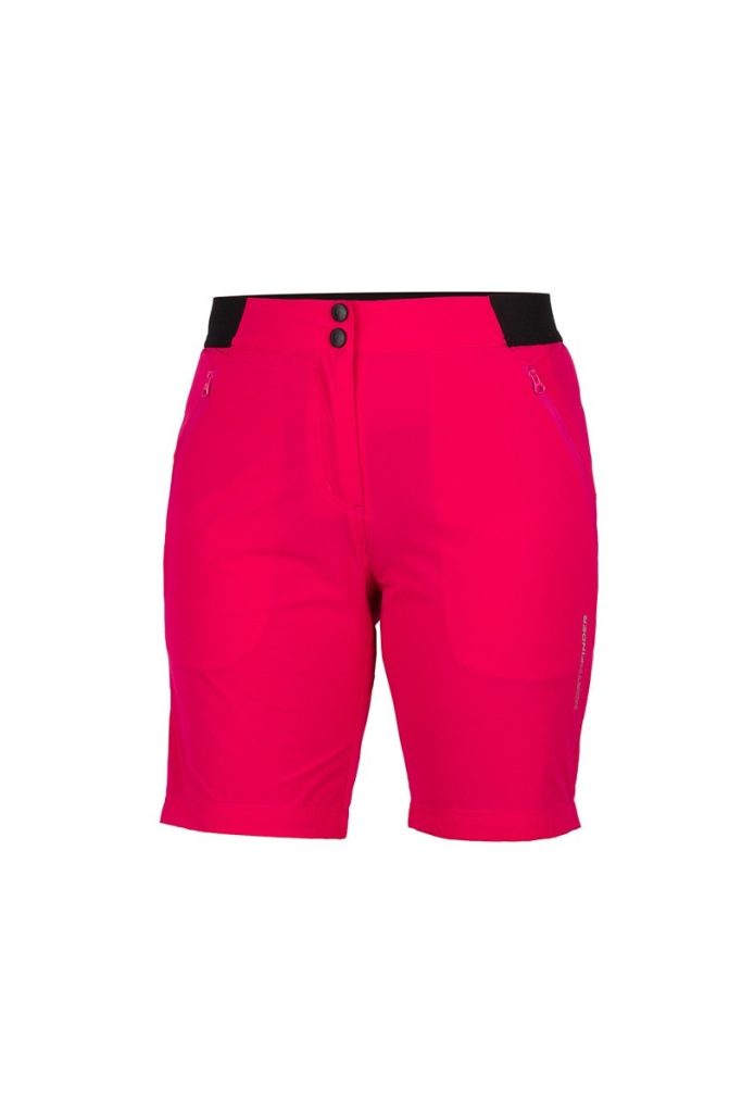 NORTHFINDER ELASTIČNE POHODNE KRATKE HLAČE JACKIE BE-4770OR pink