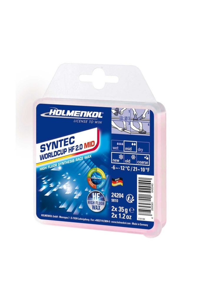 HOLMENKOL SYNTEC VOSEK WC HF 2.0 – MID, 2 X 35 G