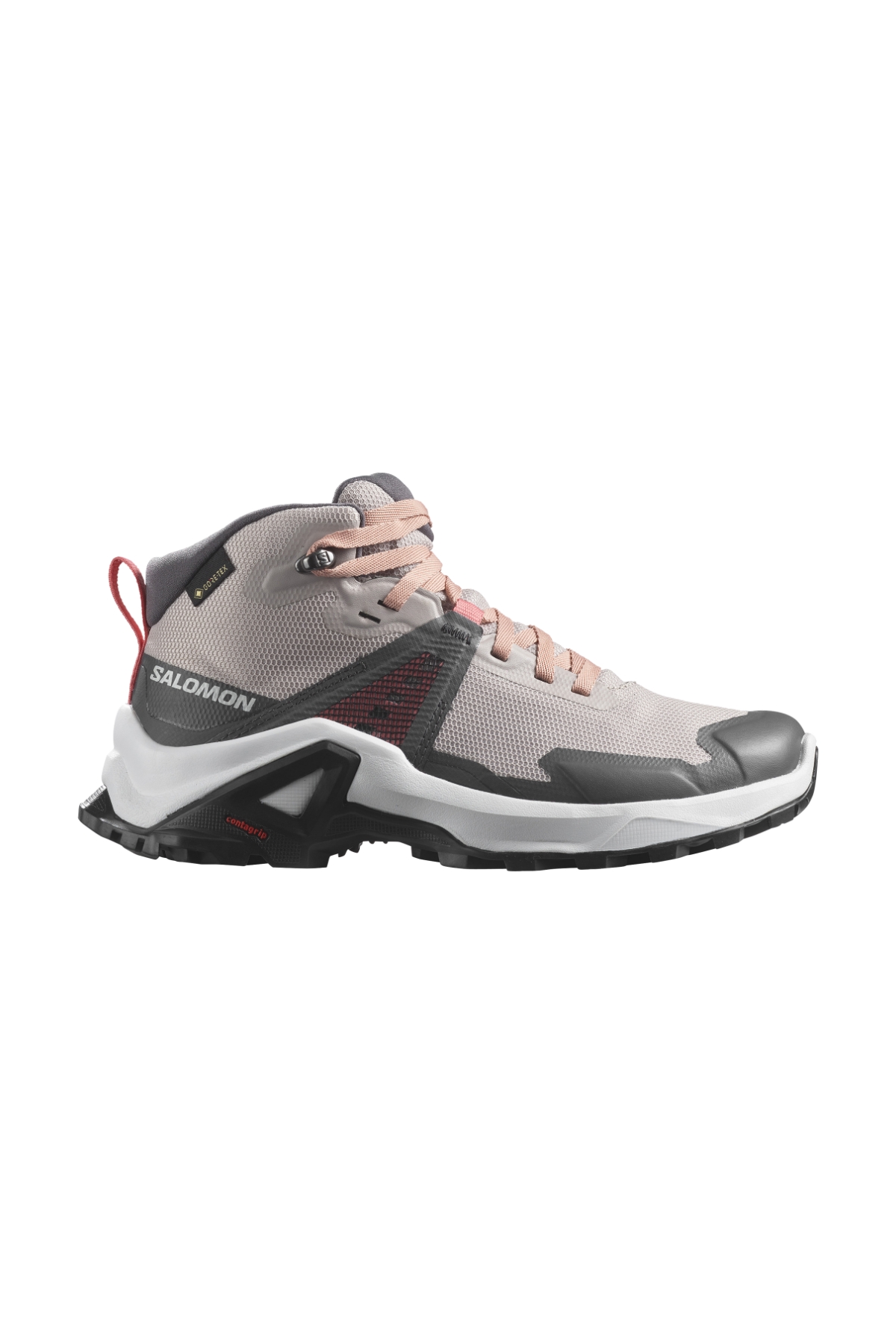 L470715 SALOMON X RAISE MID GTX JUNIOR ashes of roses / peach beige / tea rose L470715 - slika 1