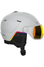 SALOMON ČELADA PIONEER LT VISOR PHOTO SIGMA Grey/Un ML RE L47260700