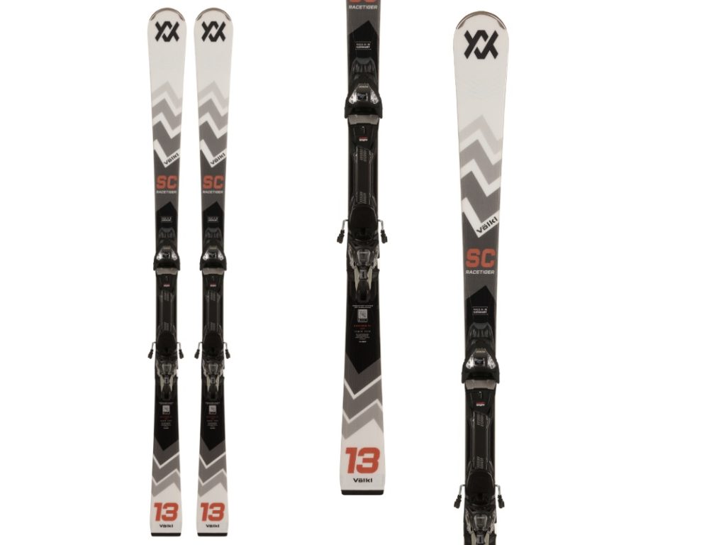 SMUČI VOLKL RACETIGER SC WHITE 2025 + VEZI VMOTION 12 GW black