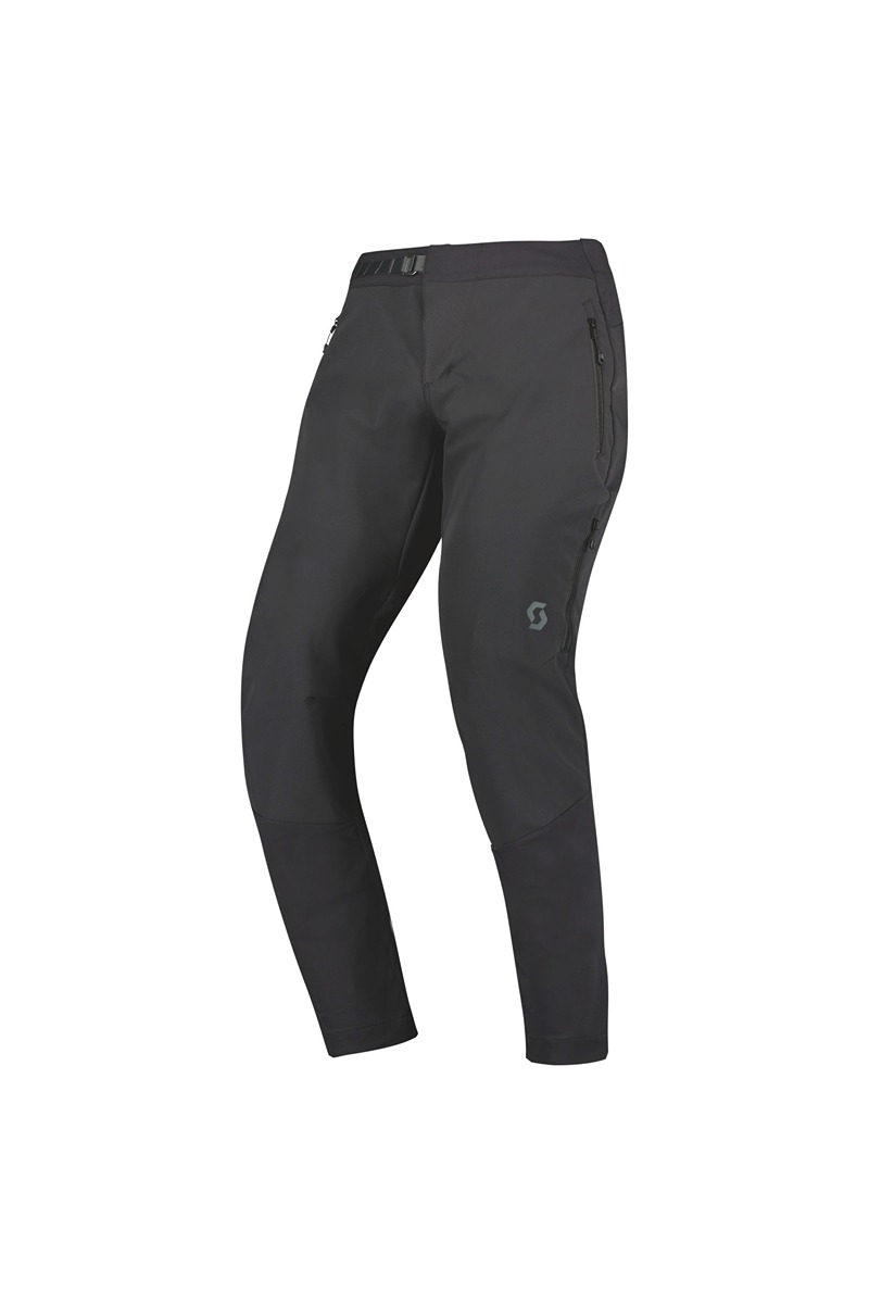 black hlače SCOTT KOLESARSKE HLAČE TRAIL STORM HYBRID črne - slika 1