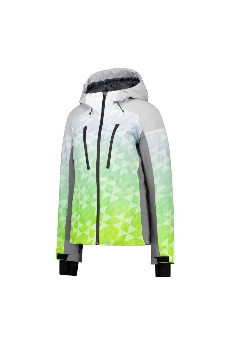 x-ray prime woman 0n1 DIELSPORT ŽENSKA SMUČARSKA BUNDA X-RAY PRIME 0N1 white neon - slika 1