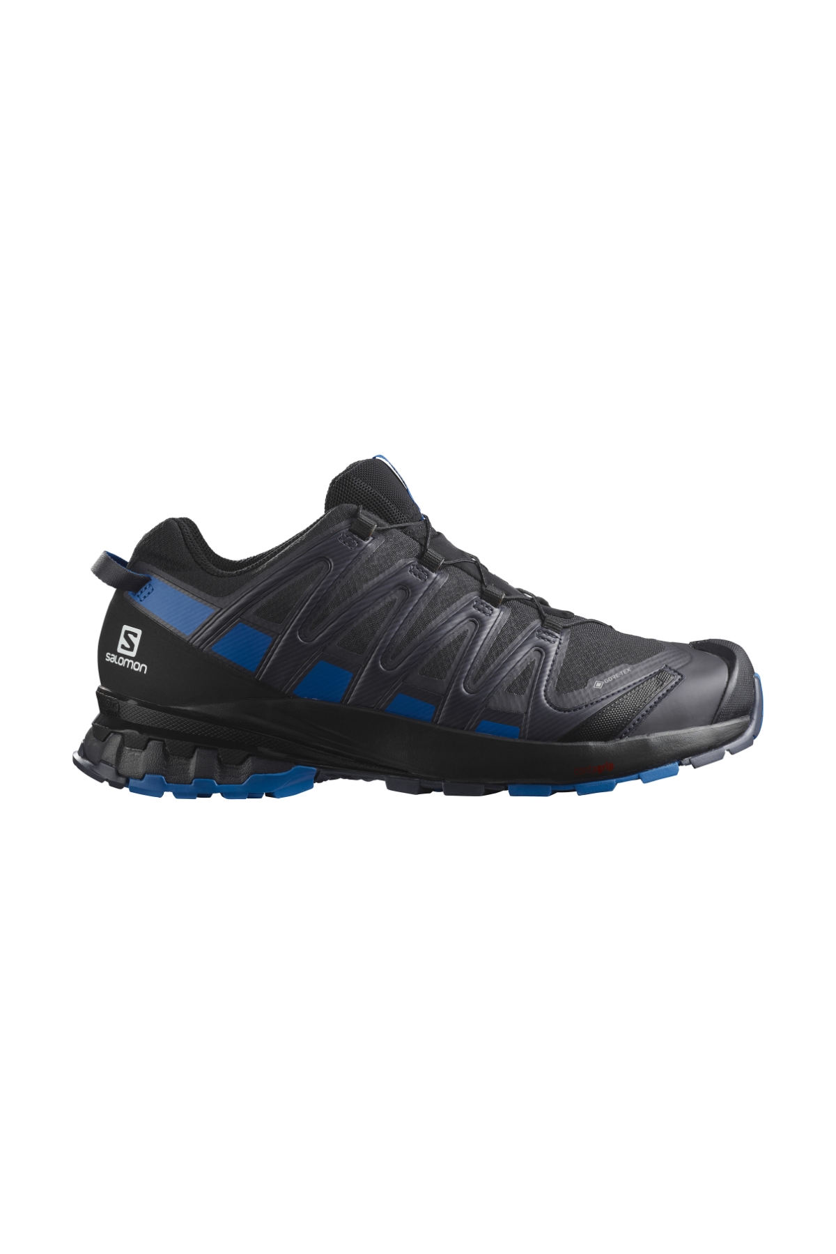xa pro 3d v8 gtx blk indigo SALOMON XA PRO 3D v8 GTX Black / Indigo Bunting / Ebony L41735300 - slika 1