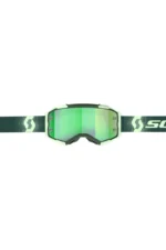 SCOTT FURY dark green/mint green / green chrome works - slika 2