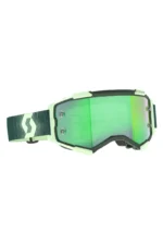 SCOTT FURY dark green/mint green / green chrome works