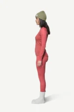 DEVOLD Duo Active 205 – ženska merino majica – marsala - slika 3