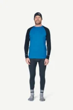 DEVOLD MERINO MAJICA 205 DUO ACTIVE blue ink - slika 2