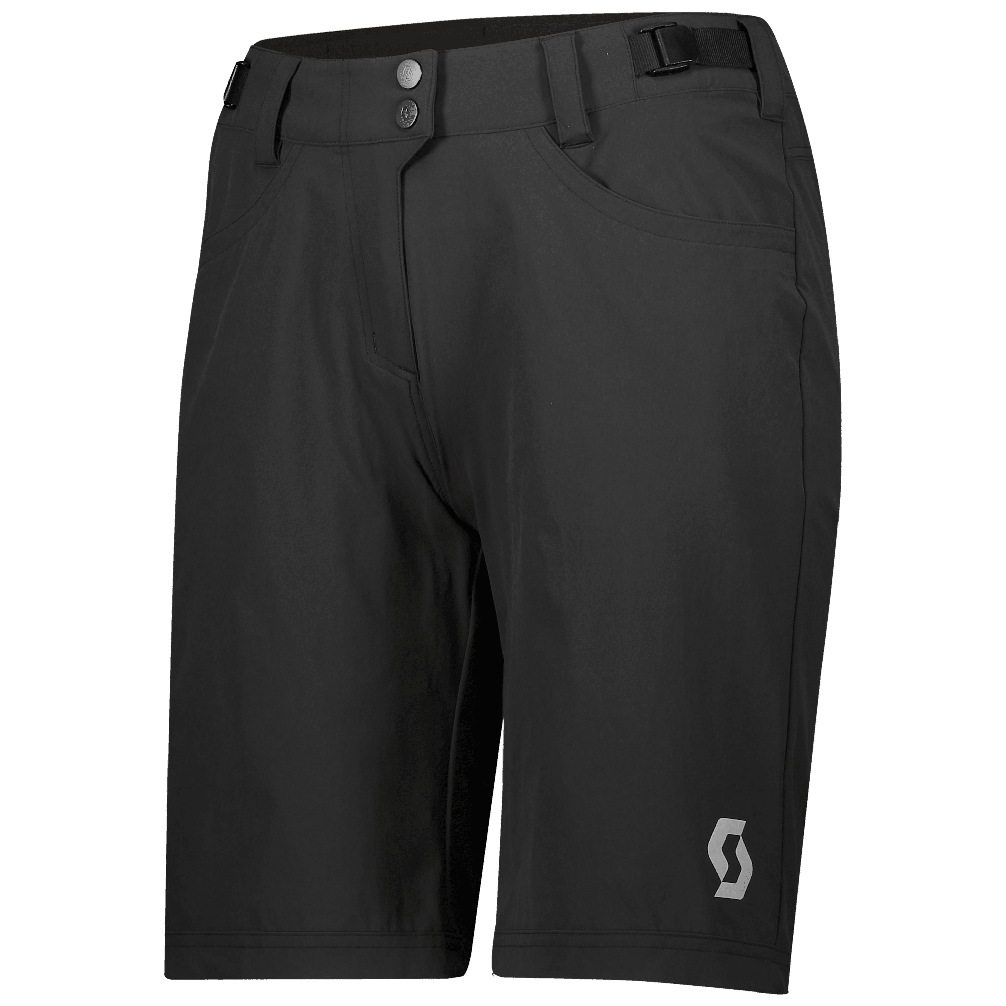 1698444 SCOTT KOLESARSKE HLAČE TRAIL FLOW black - slika 1