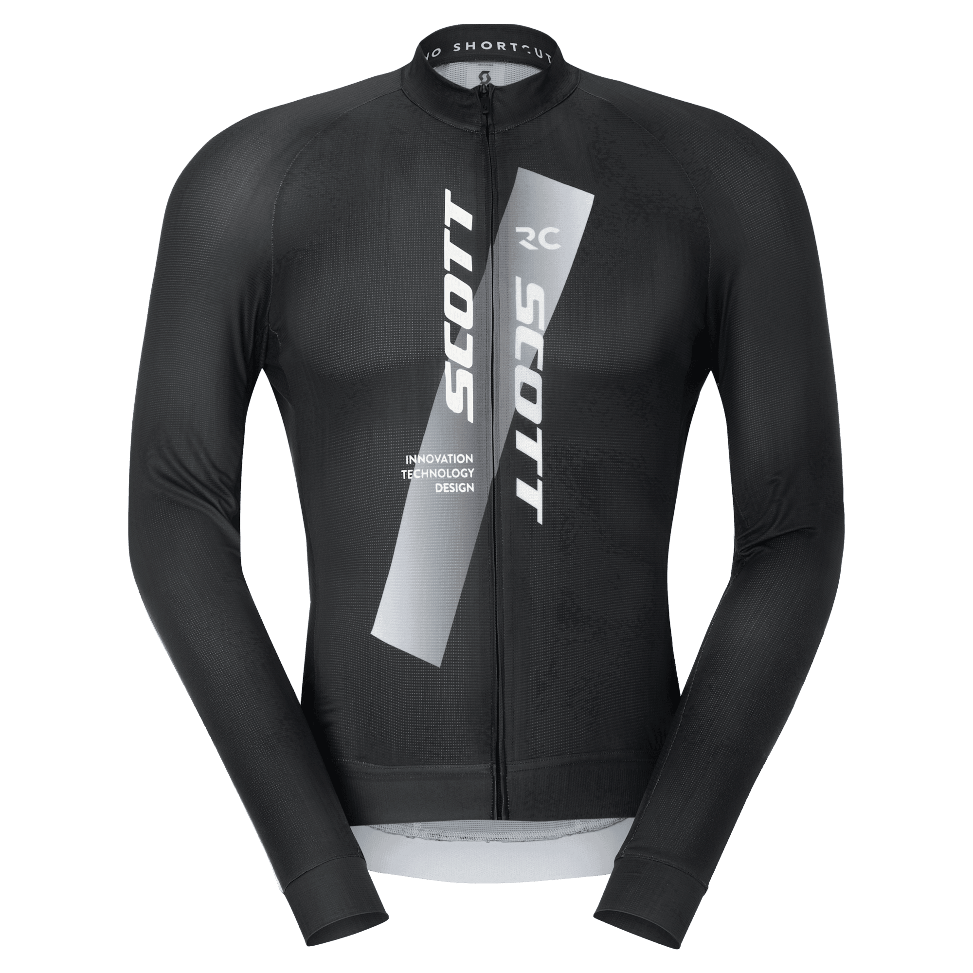 SCOTT KOLESARSKA MAJICA RC PRO LS black/white