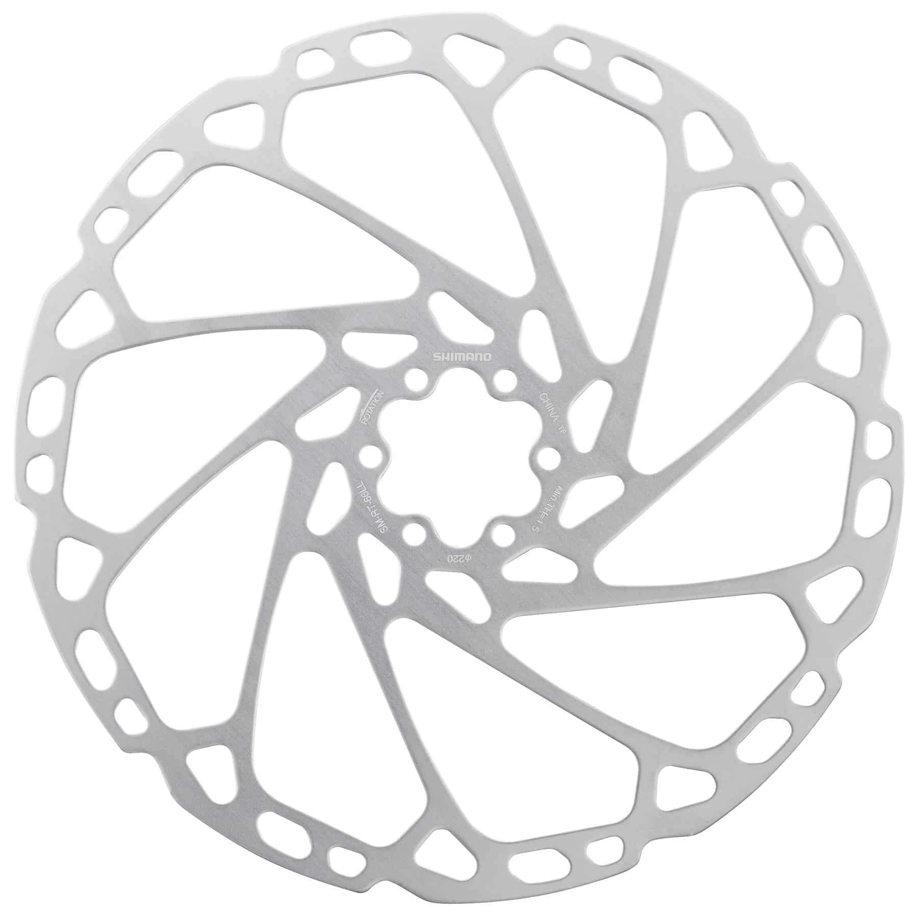 esmrt66l-220-china-1573319 SHIMANO ROTOR SM-RT66LL 203mm 6-bolt - slika 1