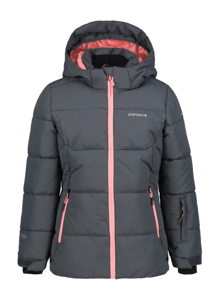 Icepeak Loris Jr otroška smučarska bunda sivo-vijolična