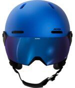 ALPINA OTROŠKA SMUČARSKA ČELADA ZUPO 2 VISOR Q-Lite blue matt - slika 2
