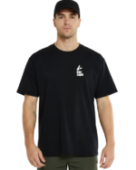 BELI ZAJEC MOŠKA MAJICA LOGO black