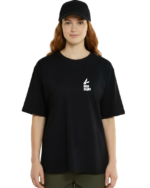 BELI ZAJEC ŽENSKA MAJICA LOGO black
