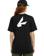 BELI ZAJEC ŽENSKA MAJICA LOGO black - slika 2