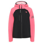 ZIENER NEHLE-Z – ženska kolesarska jakna, black strawberry sorbet