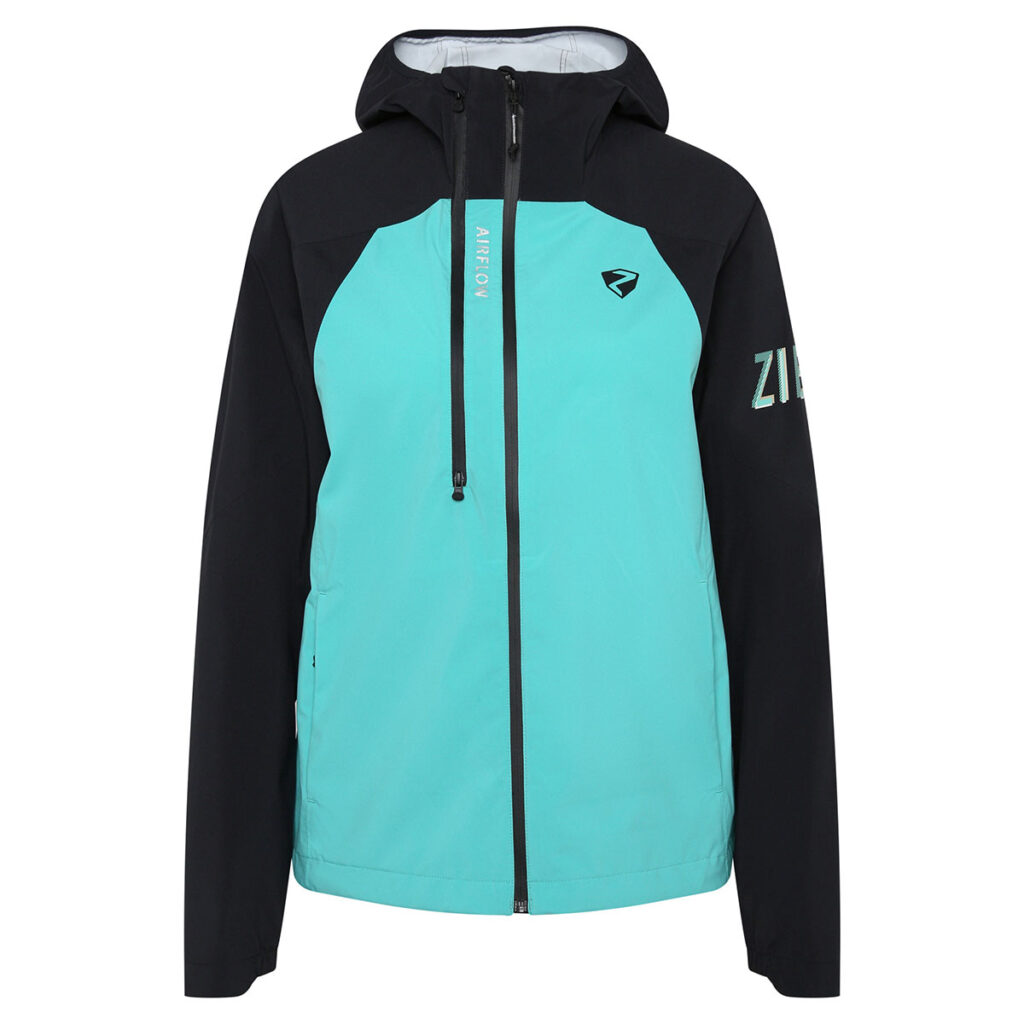 ZIENER NEHLE-Z – ženska kolesarska jakna, tropical teal black