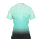 ZIENER NELENIA-Z – ženska kolesarska majica, bright turquoise black
