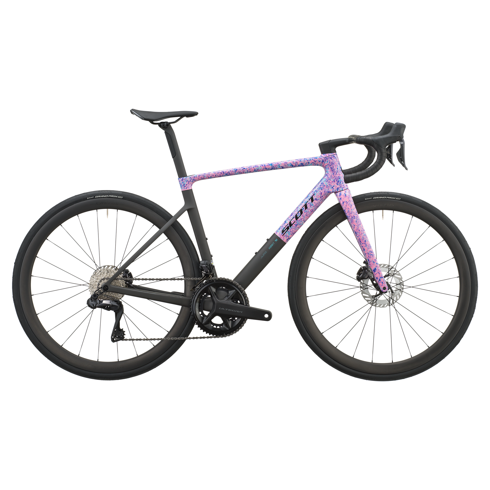 2288179 SCOTT Addict RC 10 2027 flourish blue/carbon black - slika 1