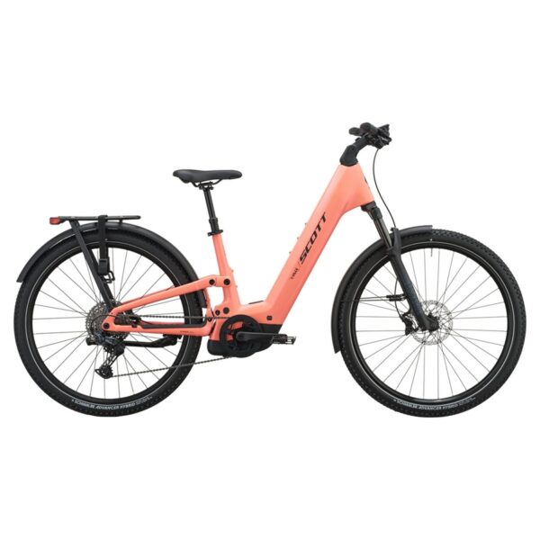 SCOTT E-Ville 10 SUV 800 Wh 2027 peach pink – pogled s strani