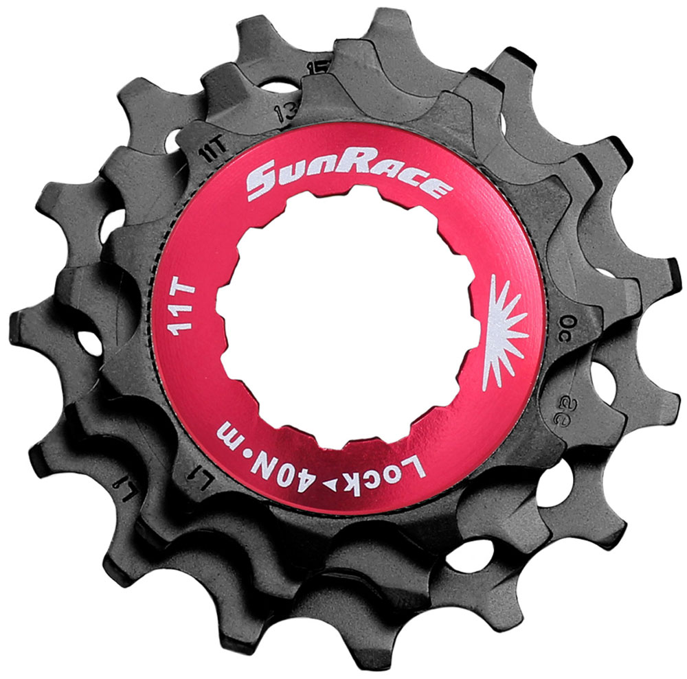 SunRace verižnik SPCS10p 11-13-15z črn