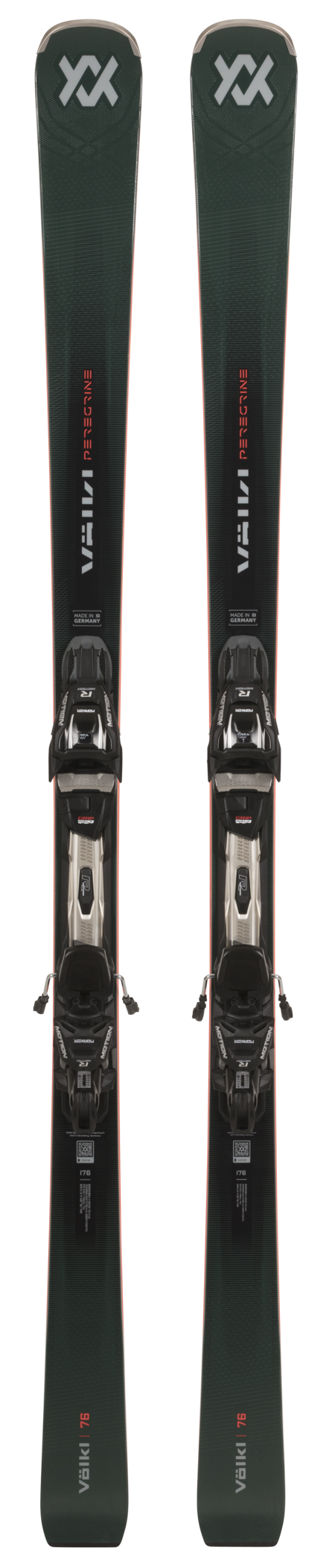 volkl_2627_Peregrine-76_V2610022_1-450x2100-2dbf857f-7279-46c7-99ea-20acf113fecd Völkl Peregrine 76 temno zelena/črna 2026/27 + Marker rMotion-T 12 GW črna - slika 1